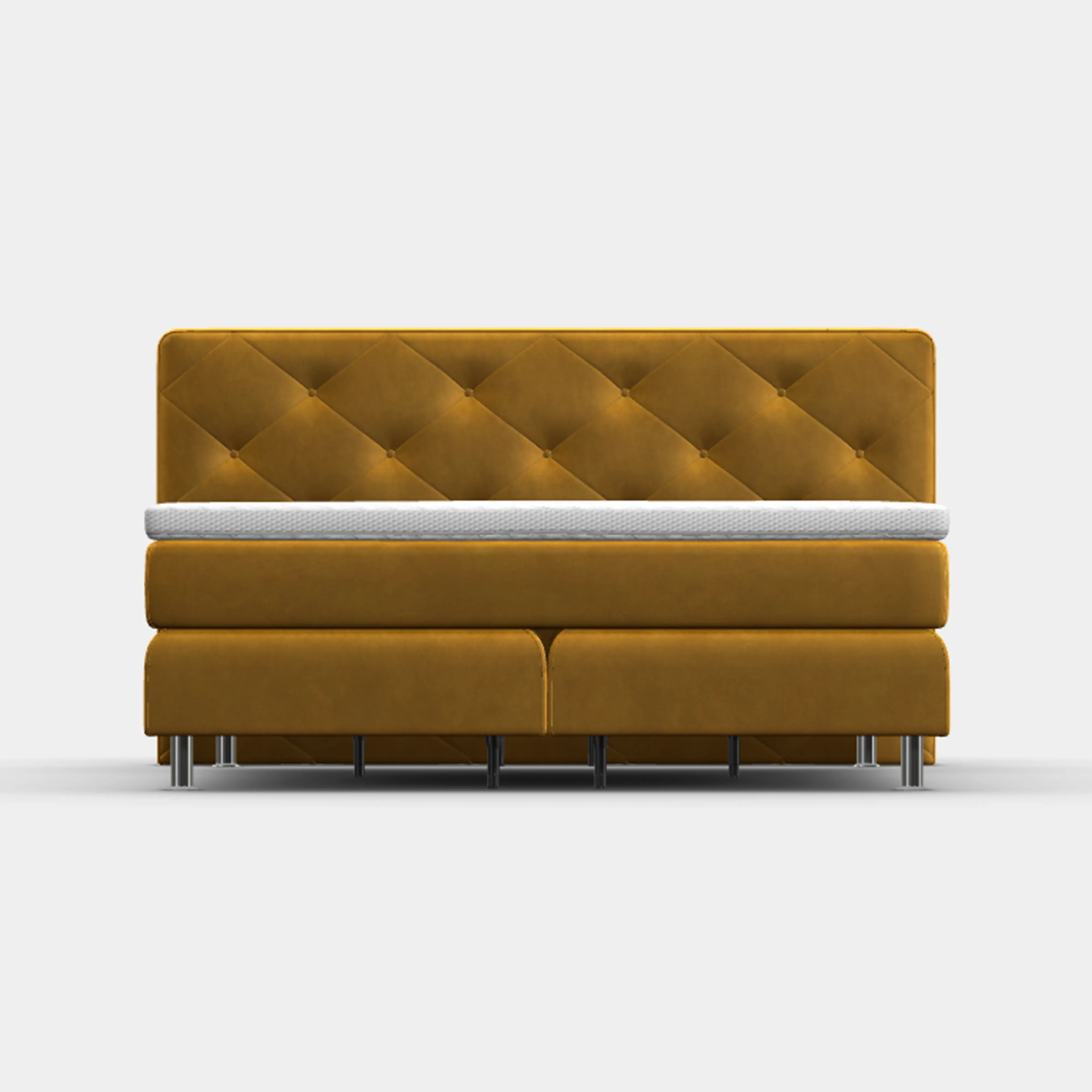 Boxspringbett York Button