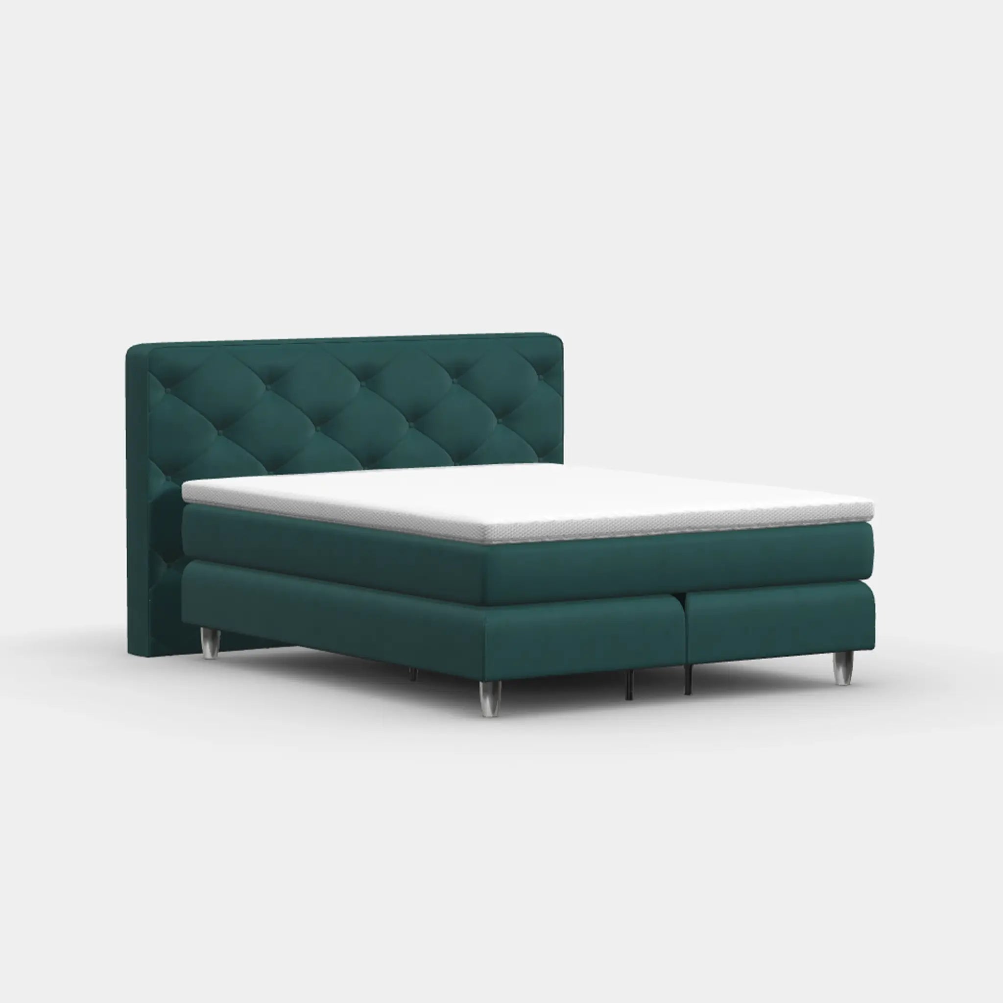 Boxspringbett 160 x 200 cm – York Button