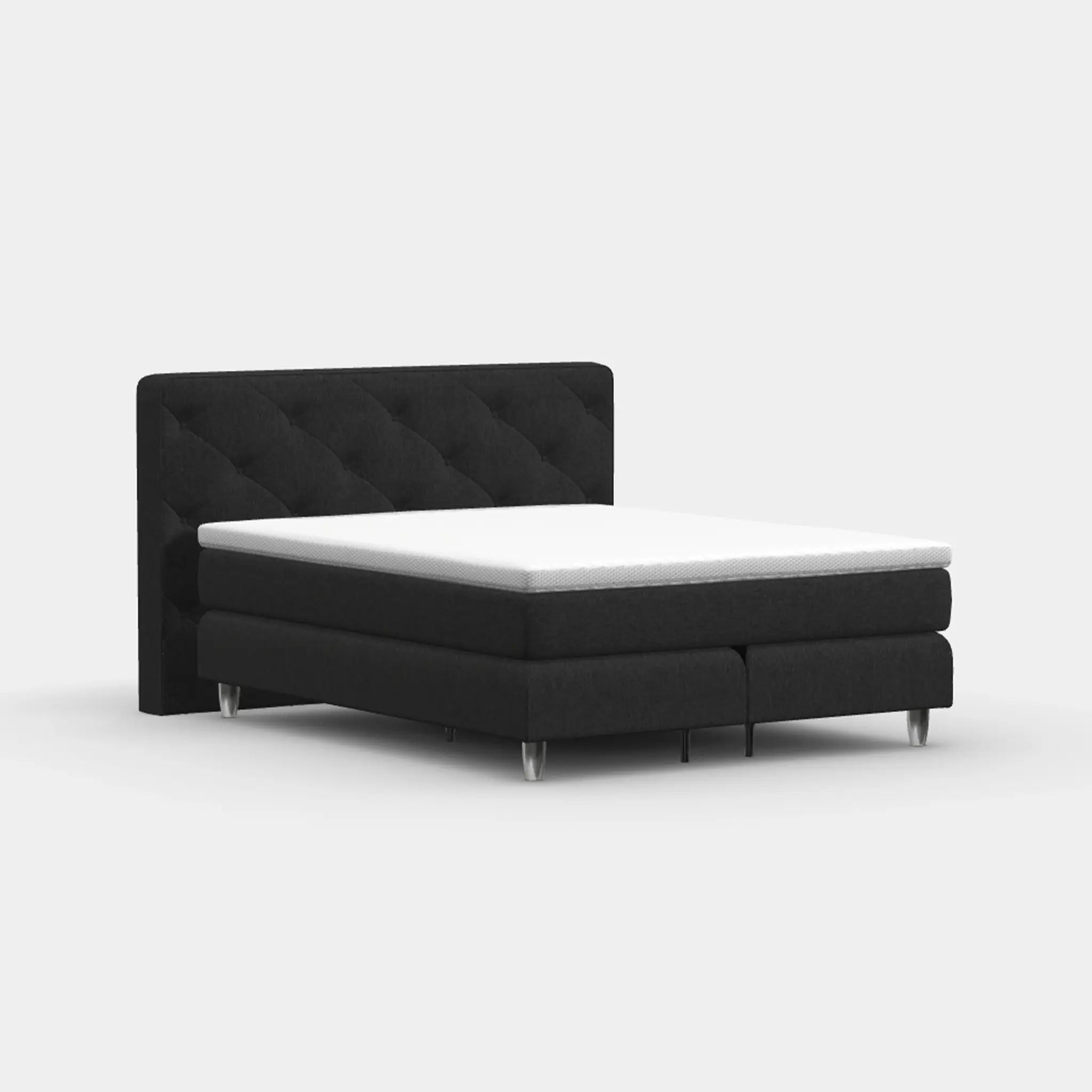 Boxspringbett 160 x 200 cm – York Button