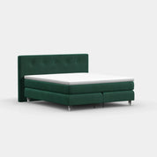Boxspringbett für Dachschrägen – Manchester ab 90 cm Kopfteil