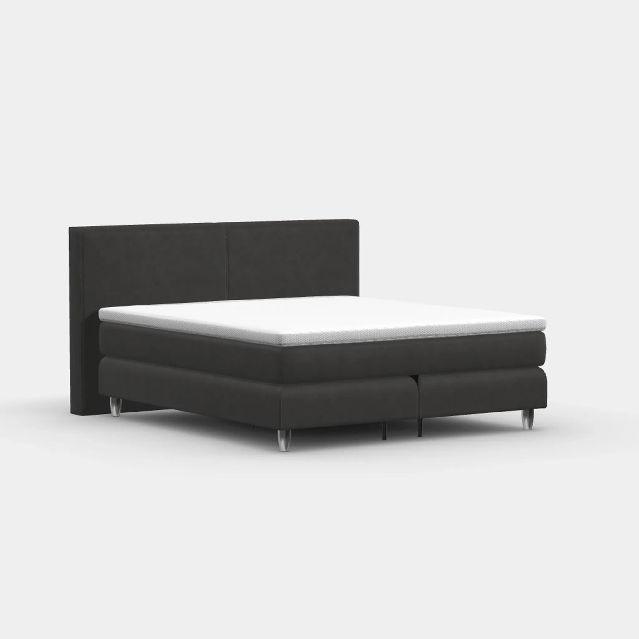 Boxspringbett für Dachschrägen – Stockholm ab 90 cm Kopfteil