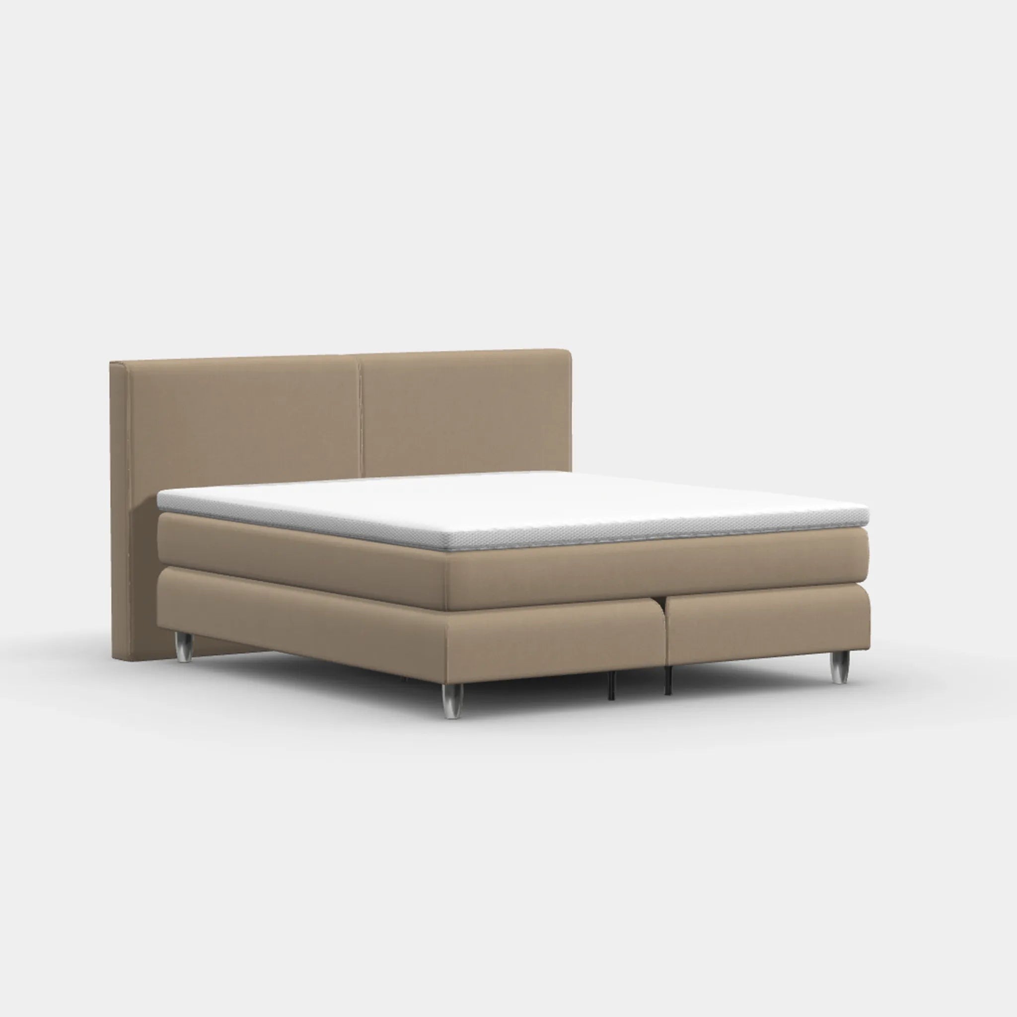 Boxspringbett für Dachschrägen – Stockholm ab 90 cm Kopfteil