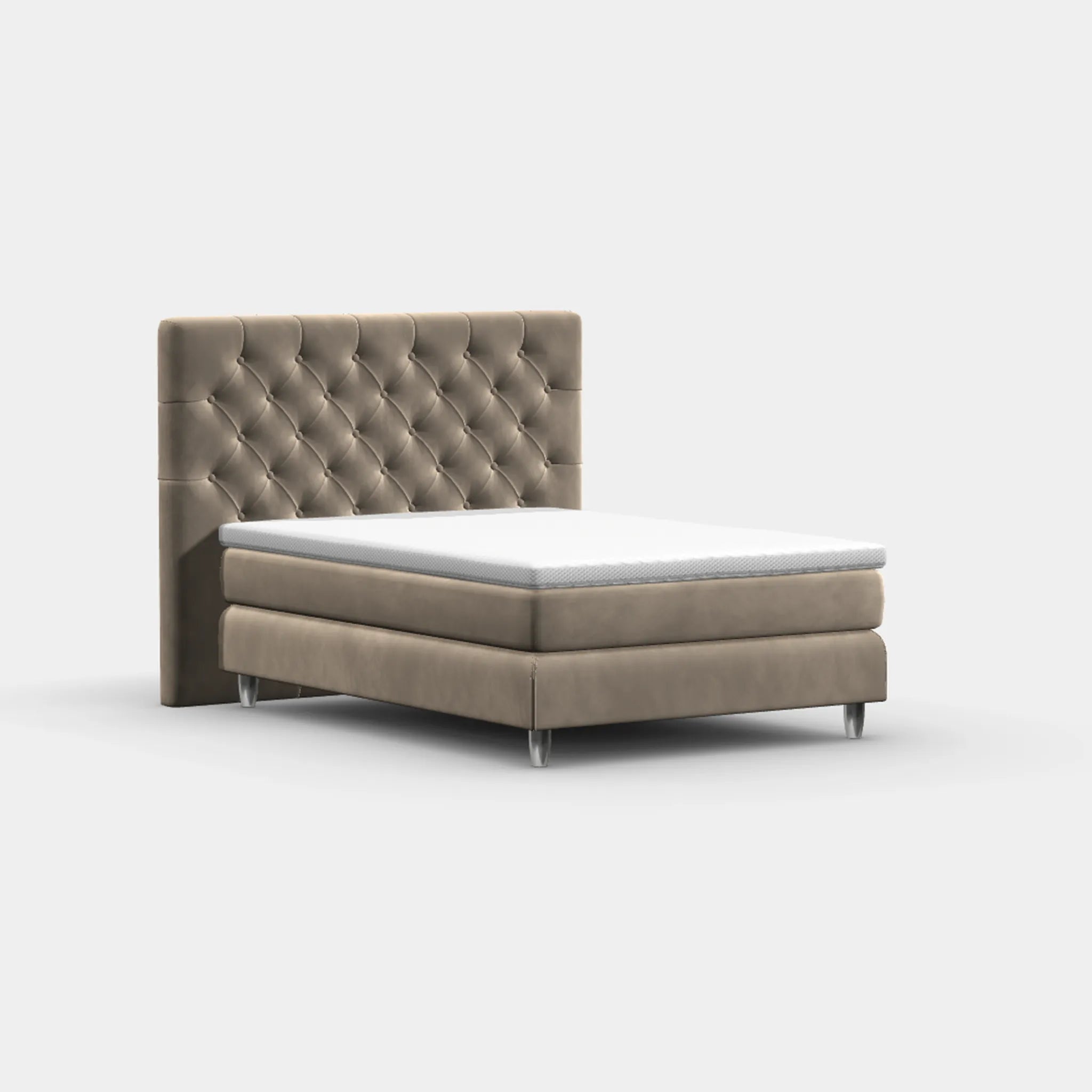 Boxspringbett 140 x 200 cm – Chesterfield
