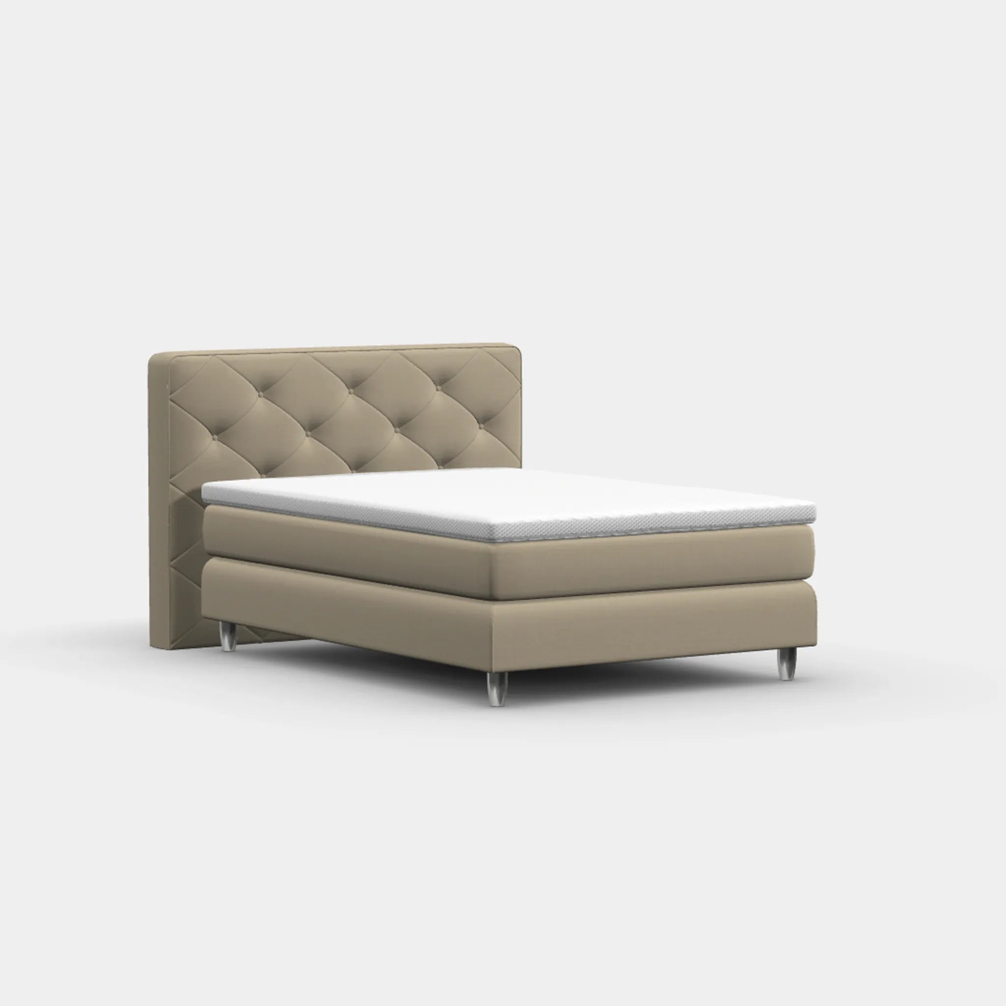 Boxspringbett 140 x 200 cm – York Button